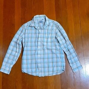 Boys button up long sleeve dress shirt